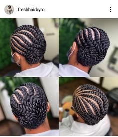 Natural Braid Styles, Flat Twist Styles, Weave Hairstyles Braided, Flat Twist Updo, Natural Hair Stylists, Braided Bun Hairstyles