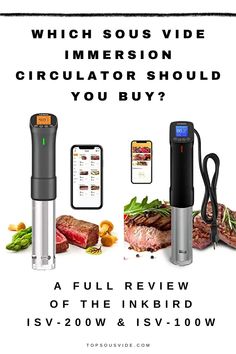 INKBIRD sous vide machines deserve your attention. But how do you know which one is the best option for your sous vide cooking needs? Topsousvide.com examines both INKBIRD sous vide machines along several dimensions and provides other helpful information for you to make the best decision. Sous Vide Recipes Beef, Canned Heat