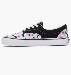 Vans Era Hibiscus Check Black VN0005UEBMA Vans Era, Hibiscus, Shop Now, Sneakers, Black