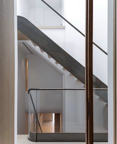 Stairs With Glass, Sp Studio, Cool Glass, Rustic Living Room Furniture, Material Combination