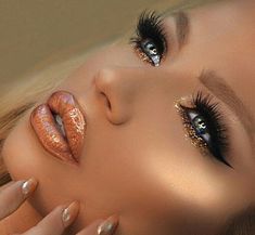 25mm Lashes, Beauty Make-up, Eye Makeup Designs, Beautiful Lips, Makeup Goals, Makeup Designs, Her Eyes, Flawless Makeup, Perfect Makeup