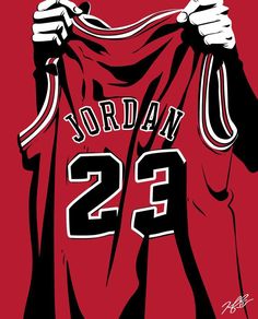 an image of a man holding up a basketball jersey with the number 22 on it