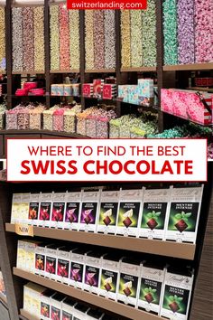 Discover the finest Swiss chocolate brands and where to find them, ensuring a taste of Switzerland's sweetest delights. Switzerland Chocolate, Basel Switzerland, Run Through, Sweet Delights, Chocolate Factory