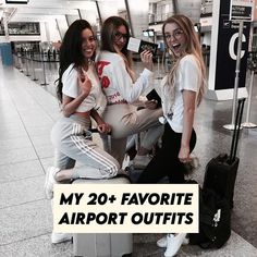 My Favorite 20+ Airport Outfits That Turn Heads Before Takeoff. Whether you\'re looking for an Aeroplane Outfit that blends style and comfort or the perfect Flight Outfit Airport Style, these looks are made for jet-setters. From chic Airport Outfit Spring ideas to the Best Travel Outfits For Women, you\'ll find everything you need. Get inspired by Comfortable Airport Outfit ideas, Travel Classy Outfits, and stunning Airport Elegant Outfits that are perfect for every trip! 🌍✨