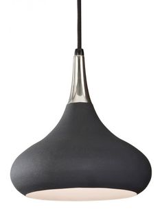 The Feiss Belle One Light Mini Pendant In Black Enhances The Beauty Of Your Home With Ample Light And Style To Match Today'S Trends. The Belle Lighting Collection Of Pendants By Feiss Is Inspired By 1960Ã‚â‚¬â„¢S Scandinavian Designs Featuring Sleek, Simple Lines Ã‚â‚¬â€œ Offered In Three Sizes And Various Finish Combinations Including Beautifully Contrasting Two-Toned Finishes. The Modern Belle Pendant Lights Are Fun And Dramatic When Hung As A Single Fixture And Absolutely Spectacular When Gro Lighting Installation, Scandinavian Designs, Large Pendant Lighting, Multi Pendant, Generation Lighting, Light Installation, Simple Lines, Mini Pendant, Lighting Collections