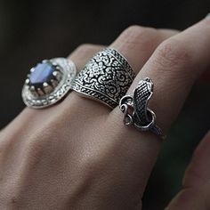 The DARK GARDEN DETAILED SILVER RING is back in stock!  SHOP NOW > http://www.regalrose.co.uk/products/dark-garden-detailed-silver-ring Dark Garden, Intricate Rings, Dark Design, Snake Ring Silver, Dark Grunge, Jewelry Website