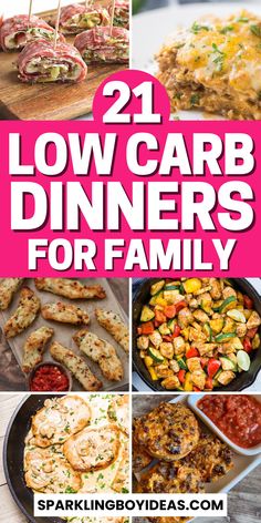 21 low carb dinners for family that are delicious and easy to make in minutes