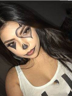 Hallowen Schminke, Crazy Halloween Makeup, Girl Halloween Makeup, Halloween Makeup Clown, Halloweenský Makeup, Holloween Makeup, Cute Halloween Makeup, Halloween Makeup Pretty