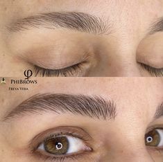 Bushy Microbladed Eyebrows, Micropigmentation Eyebrows, Permanent Eyebrow Tattoo, Mircoblading Eyebrows, Straight Brows, Bentuk Alis, Bushy Eyebrows, Feather Brows, Eyebrow Design