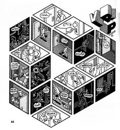 an image of some sort of cubes that are in black and white with the words,