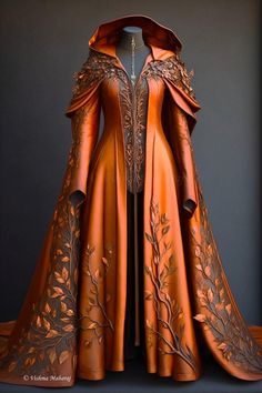 Fantasy Clothes, Fantasy Outfits, Art Outfits, Fantasy Dresses, Fantasy Gowns, Fairytale Dress, Inspirational Design, Fantasy Aesthetic