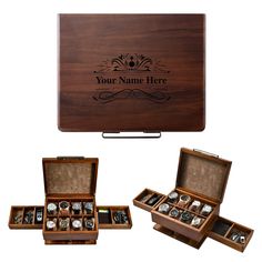 PRICES MAY VARY. LUXURY MEN’ S WATCH BOX – Designed to store, organize, and display your favorite watches this watch jewelry box boasts 8 individual watch slots to let you keep digital, analog, stainless-steel, smart watches, and other timepieces neat and protected. SOFT VELVET STORAGE PILLOWS – Each watch box organizer also comes with 8 velvet watch pillows and boasts velvet fabric surfaces to better protect bands and faces from scratches or scuffs. Perfect for those designer watches that need Velvet Storage, Mens Jewelry Box, Mens Watch Box, Watch Jewelry, Designer Watches, Box Organizer, Pull Out Drawers, Luxury Men, Smart Watches