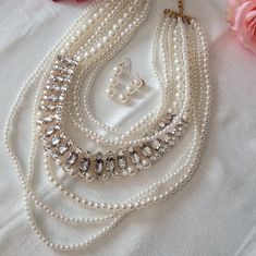 Beautiful Never Used Vintage Pearl Jewelry, Pearl Jewelry Necklace, Vintage Pearls, Pearl Jewelry, White Vintage, Womens Jewelry Necklace, Vintage Ladies, Pearl Necklace, Vintage Jewelry