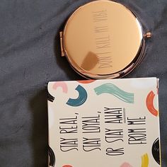 Put This Cute Little Compact Mirror In Your Purse And Go. Never Used. Compact Mirror, Women Accessories, Mirror Color, Purse, Mirror, Gold, Women Shopping, Color