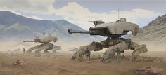 Future Tank, Sci Fi Tank, Future Soldier, Sci Fi Ships, Power Armor, Futuristic Art, Robots Concept, Science Fiction Art, Robot Concept Art