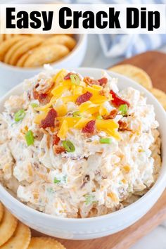 Delicious Dips Recipes, Bacon Dip, Queso Dip, Homemade Seasonings, Ranch Seasoning, Yummy Dips, Best Appetizers