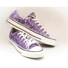 Purple Bridal Shoes, Sequin Sneakers, Wedding Shoes Sneakers, Sneakers Purple, Violet Wedding, Shiny Shoes, Shoes Purple