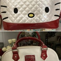 Questions? Leave A Comment Below! Hello Kitty Bag, Vintage Bags, Red And White, Hello Kitty, Bag Lady, Kitty, Shoulder Bag, Red, Women Shopping