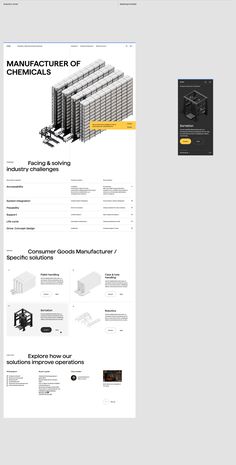 an image of a brochure for manufacturing