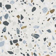 Shore White and Blue Terrazzo Porcelain Sample Gray Terrazzo Texture, Blue Terrazzo, Terrazzo Texture, White Porcelain Tile, White Terrazzo, Beaumont Tiles, Terrazzo Tile, Tile Showroom, Tiles Texture