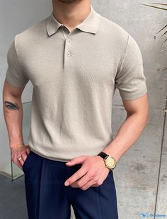 Mens Polo Shirt Outfit, Style Gentleman, Polo Shirt Outfits, Shirt Outfit Men, Classy Outfits Men, Mens Casual Dress Outfits, Men Stylish Dress, Cool Outfits For Men, Mens Casual Dress