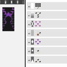 an image of some type of pixel art on the computer screen, with different colors and shapes