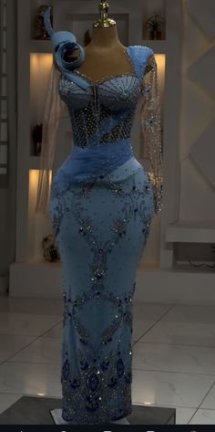 Prom Dresses Nigeria, Nigerian Style Dresses, African Prom Dresses Nigerian Fashion, Nigerian Prom Dress, Posh Dresses, Aso Ebi Lace Styles, Lace Dress Classy, Nigerian Lace Styles Dress