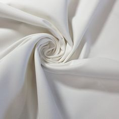 the white fabric is very soft and smooth