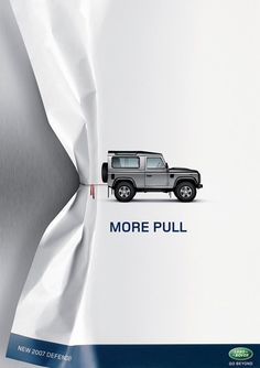 an advertisement for the new ford brochure, featuring a truck on it's side