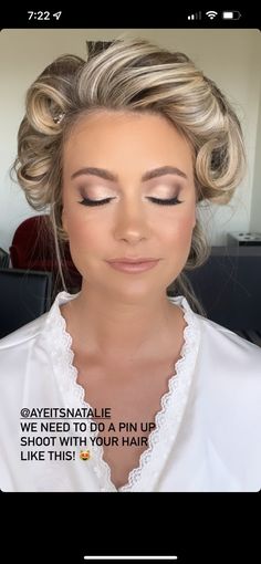 Bridal Makeup For Blonde Hair, Makeup Ideas Natural For Wedding, Wedding Make Up For Brown Eyes Blonde Hair, Wedding Make Up Older Bride, Wedding Makeup For Mother Of The Bride Make Up, Wedding Hair And Makeup For Mother Of The Bride, Outdoor Wedding Makeup The Bride, Wedding Make Ip Ideas, Bridal Makeup For Women Over 40