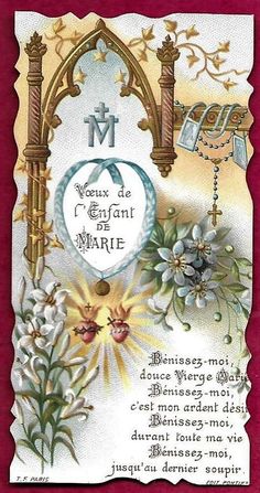 a card with an image of the cross and flowers