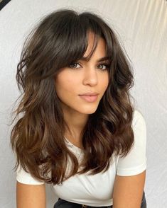 Armpit Length Hair, Textured Haircut, Thick Wavy Hair, Trending Haircuts, Long Layered Hair, Long Wavy Hair, Medium Hair Cuts, Long Hair Cuts