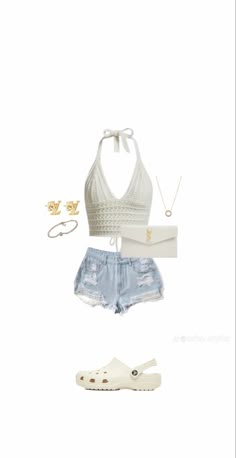 Waterpark Outfit, Florida Fits, Obx Outfits, Girly Summer Outfits, Cute Beach Outfits, Summer Outfits Casual, Florida Outfits, Beachy Outfits, Preppy Summer Outfits