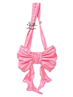 This bag is designed in the shape of a bow, with the shoulder strap adjustment buckle featuring a bunny skeleton design.  Please note that the price includes only one bag.   	 		 			Size 			Free Size 		 		 			Length 			29.5 		 		 			Width 			20.5 Bow Bag, Novelty Bags, Envelope Bag, Pretty Bags, Cute Bags, Lookbook Outfits, Punk Fashion, Things To Buy, Fashion Inspo Outfits