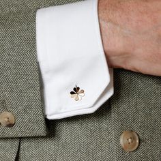 These lucky four leaf clover cufflinks look effortlessly stylish, sine brightly when they catch the light, and finish off a suit perfectly – through day to night.   Handmade in Lee Renee's Hatton Garden, London studio from recycled sterling silver.  Clover cufflinks come beautifully packaged in a Lee Renée branded box and presentation bag- perfect for gifting. Handmade in Lee Renee's Hatton Garden, London workshop from recycled sterling silver.  All Lee Renee jewelry is made from recycled sterli Diamond Cufflinks, Cufflinks Gold, Lucky Four Leaf Clover, Diamond Cufflink, Pin Man, Clover Jewelry, Brand Magazine, Gold Cufflinks, Stocking Fillers For Her