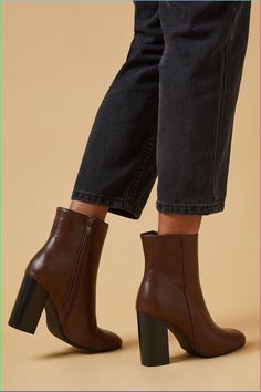 A year-round icon, boots have become everyone's favourite fashion staple. Stock up on this essential with our vast range of styles; whether you're looking for goes-with-everything chelsea boots or sophisticated knee-highs, we have just what you need. Style: Round Toe Stacked Heel Ankle Boots. Ideal for: Casual. Fit: Regular. Design: Plain. Stacked Heel Ankle Boots, Knee Highs, Oasis Fashion, Heel Ankle Boots, High Knees, Casual Fit, Heeled Ankle Boots, Night Outfits, Fashion Face