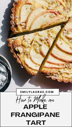 how to make an apple franigiane tart