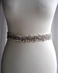 Flower girl Crystal Sash Baby Flower girl Wedding Dress Sash Belt Rhinestone Sash Belt Wedding first communion dress sash Baby Girl Sash Simple Ballgown, Dress Sash Belt, Davids Bridal Gowns, Wedding Dress Sash Belt, Bridesmaid Belt, Belt Luxury, Bridesmaid Sash, Bridal Gowns Vintage