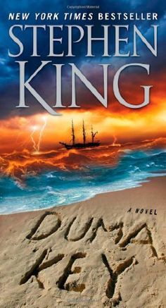 a book cover with an image of a ship on the beach and words written in sand