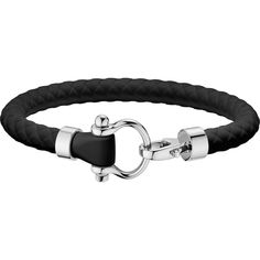 Sailing Bracelet in stainless steel and black rubber OMEGA Aqua - B34STA0509703 | OMEGA US® Sailing Bracelet, The Choice, Black Rubber, Timeless Elegance, Sailing, Brass, Stainless Steel, Bracelet, Black