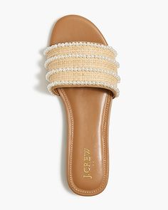 Shop for the Raffia slide sandals for women. Find the best selection of women womens-categories-shoes-sandals available in-stores and on line. Tropical Vacation Shoes, Cute Beach Sandals, Sisterhood Round, Beach Shoes Women, Homecoming Shoes, Vacation Shoes, Preppy Shoes, Cozy Boots, Dressy Sandals