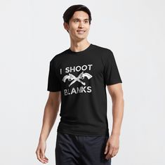 "Vasectomy I Shoot Blanks" T-shirt by GoaTeeGram | Redbubble Mubarak Ramadan, Sarcasm Humor, Sport T-shirts, Girls Illustration, Fabric Collars, Cartoon Cat, Christian Shirts, Gifts For Father