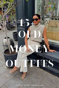 Old Money Dinner Outfits Women, Summer Quiet Luxury Outfits, Dressing Like Old Money, Quiet Luxury Outfits 2024, Old Money Style Summer Women, Old Money Looks Woman, Old Money Outfit Women For Summer, Old Money Outfits Asthetics, Old Money Work Outfits