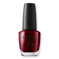 Nail Lacquer Nail Polish, Reds/Oranges/Yellows - RED NAIL LAQ NAIL POL 'M NT RLY WTRSBenefitsUp to 7 days of wearFast-drying formula - Nail Lacquer Nail Polish, Reds/Oranges/Yellows Opi Malaga Wine, Burgundy Nail Polish, Malaga Wine, Opi Red, Opi Polish, Opi Nail Colors, Wine Nails, Nagellack Trends, Red Nail Polish