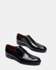 POLISHED + CLEAN + ESSENTIAL The sleek finish and classic low-profile silhouette of the DAYMIN shoe gives this derby design a dressy look. Derby dress shoe Laced closure 1 inch heel height Leather upper material Leather and textile lining Leather and textile sock Rubber sole Fit tip: if you are in between sizes, size up a half size Imported Modern Oxford Lace-up Shoes For Formal Occasions, Elegant Fitted Derby For Semi-formal Occasions, Fitted Oxford Derby Shoes With Almond Toe, Fitted Oxford Derby Shoes For Work, Fitted Almond Toe Derby Oxford Shoes, Fitted Almond Toe Derby Shoes In Oxford, Fitted Oxford Derby For Semi-formal Occasions, Fitted Almond Toe Derby Shoes, Oxford Almond Toe Derby For Office