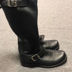 Very Soft Leather Boots, Never Worn. They Have Been To The Cobblers To Be Stretched In The Heel So As Not To Give Blisters, Very Snug Fit. Soft Leather Boots, Frye Shoes, Fall 2024, Black Leather Boots, Cobbler, Snug Fit, Rain Boots, Soft Leather, Leather Boots