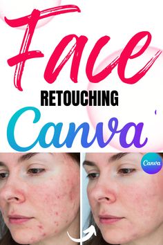 Face Retouching Learning Canva, Canvas Hacks, Graphic Deisgn, Canva Editing