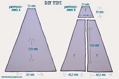 the diagram shows how to cut out an airplane's tail end and wing ends