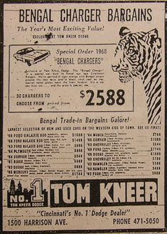 an advertisement for the tiger charger bargain