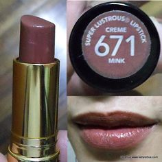 LIPS: Revlon Super Lustrous Lipstick (Smoky Rose, Love That Pink, Mink) | Lady Rattus Blog Summer Lipstick Colors, Grey Hair And Glasses, Best Foundation Makeup, Cheap Lipstick, Revlon Lipstick, Rose Love, Creme Lipstick